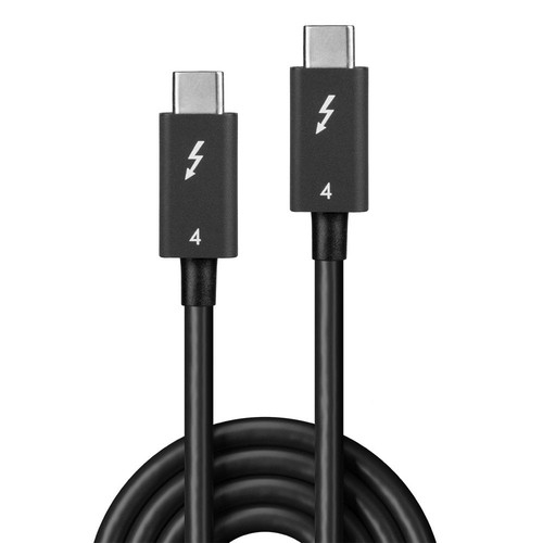 Lindy 1m Thunderbolt 4 Cable  40Gbps  passive 31120 image 1