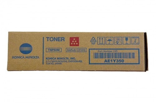 Original Toner Magenta Konica Minolta Bizhub C3120i (TNP92M, TNP-92M, AE1Y350) image 1