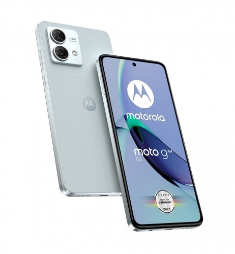 Motorola Moto G84 PAYM0005PL smartphone 16.6 cm (6.55") Dual SIM Android 13 5G USB Type-C 12 GB 256 GB 5000 mAh Blue image 1