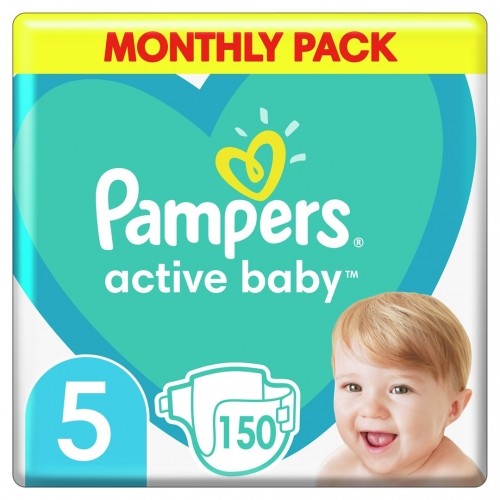 Pampers Active-Baby Monthly Box 150 pc(s) image 1