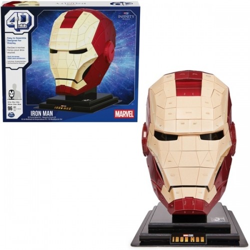 Spin Master 4D Build - Marvel Iron Man-Helm, Modellbau image 1