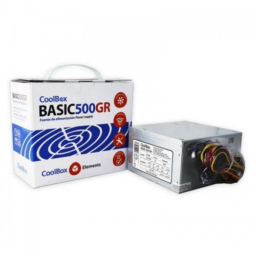 Noname Coolbox Atx 500w Basic Power Supply 500gr Black image 1