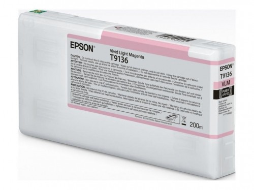 EPSON   T91360N Ink Cartridge Vivid Light Magenta image 1