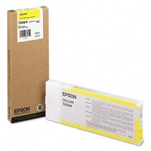 EPSON   T606400 Ink Cartridge, Yellow image 1