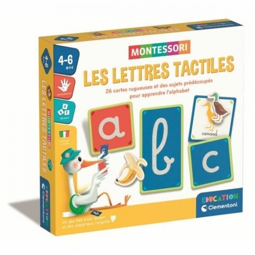 Izglītojošā Spēle Clementoni Les lettres tactiles (FR) image 1