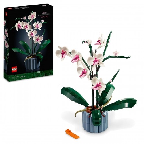 Playset Lego The Orchid Plants with Indoor Artificial Flowers image 1