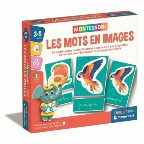 Izglītojošā Spēle Clementoni Les mots en images (FR) image 1