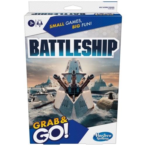 Hasbro Gaming BATTLESHIP Дорожная версия Grab&Go image 1