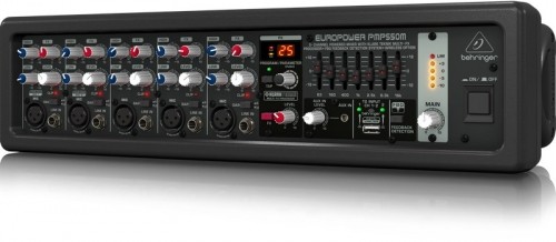 Behringer PMP550M audio mixer 5 channels 20 - 20000 Hz Black image 1