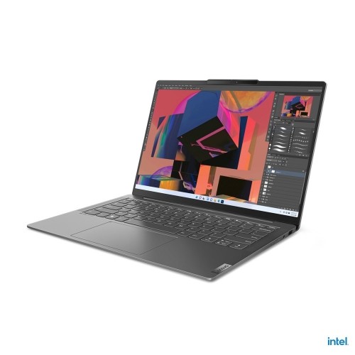 Lenovo Yoga Slim Laptop 35.6 cm (14") WUXGA Intel® Core™ i5 i5-1240P 16 GB LPDDR5-SDRAM 512 GB SSD Wi-Fi 6E (802.11ax) Windows 11 Home Grey image 1