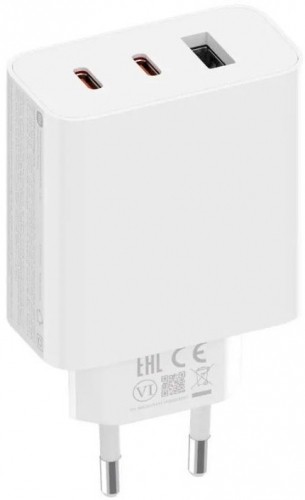 Xiaomi USB charger 67W GaN 2xUSB-C + USB-A image 1