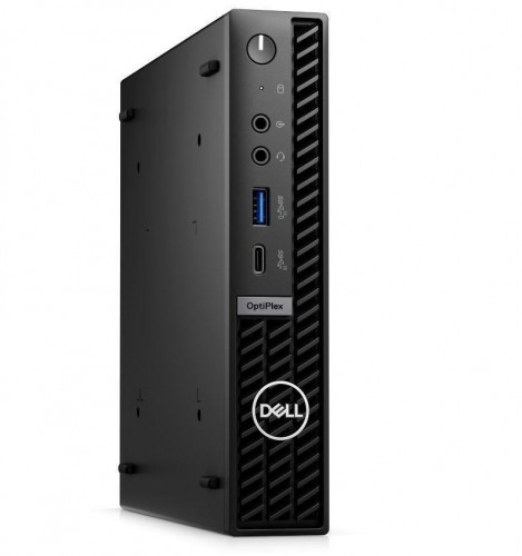 PC|DELL|OptiPlex|Plus 7010|Business|Micro|CPU Core i5|i5-13500T|1600 MHz|RAM 8GB|DDR5|SSD 256GB|Graphics card Intel UHD Graphics 770|Integrated|EST|Windows 11 Pro|Included Accessories Dell Optical Mouse-MS116 - Black,Dell Multimedia Keyboard-KB216|N002O70 image 1