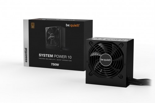 be quiet! System Power 10 power supply unit 750 W 20+4 pin ATX ATX Black image 1