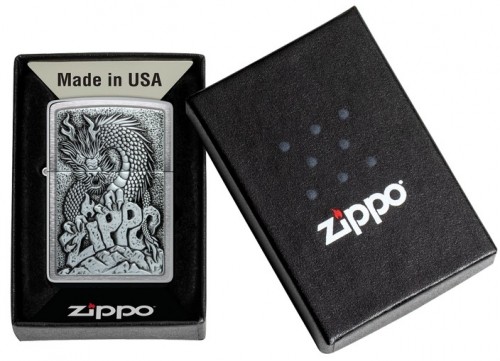 Zippo Lighter 48902 Dragon Emblem image 1