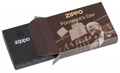 Zippo Lighter 48716 Armor® Founder’s Day Online Collectible image 1