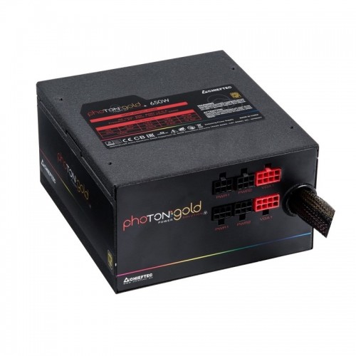 Chieftec Photon GOLD power supply unit 650 W 20+4 pin ATX PS/2 Black image 1