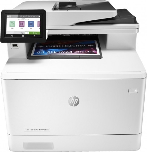 Hewlett-packard HP Color LaserJet Pro MFP M479fnw, Print, copy, scan, fax, email, Scan to email/PDF; 50-sheet uncurled ADF image 1