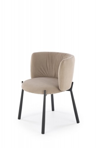 Halmar K531 chair, beige image 1