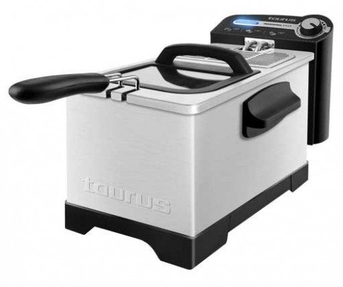 Taurus Professional 3 Plus Single 3 L Stand-alone 2100 W Deep fryer Stainless steel image 1