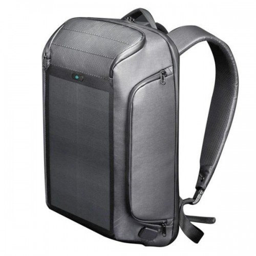 4smarts Kingsons Backpack with Solar Panel 9W czarny|black302601 image 1