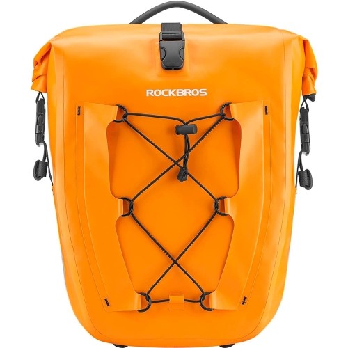 Rockbros 30140022003 waterproof bicycle bag for trunk - orange image 1