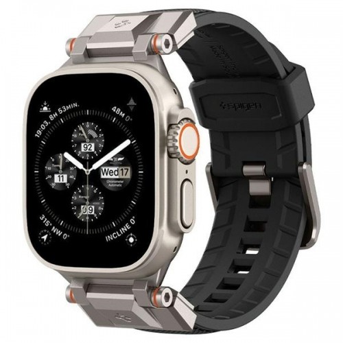 Spigen DuraPro Armor Apple Watch 4|5|6|7|SE 42|44|45|49 mm czarny|black AMP06065 image 1