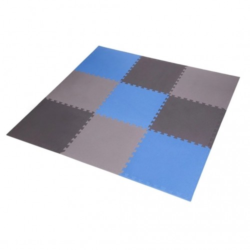 Puzzle mat multipack One Fitness MP10 blue-grey image 1