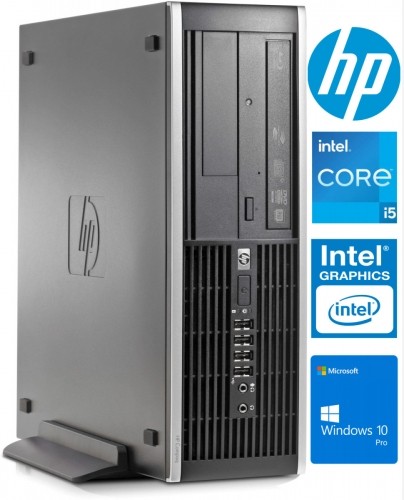 HP 8200 SFF i5-2400 8GB 256GB SSD 2TB HDD Windows 10 Professional image 1