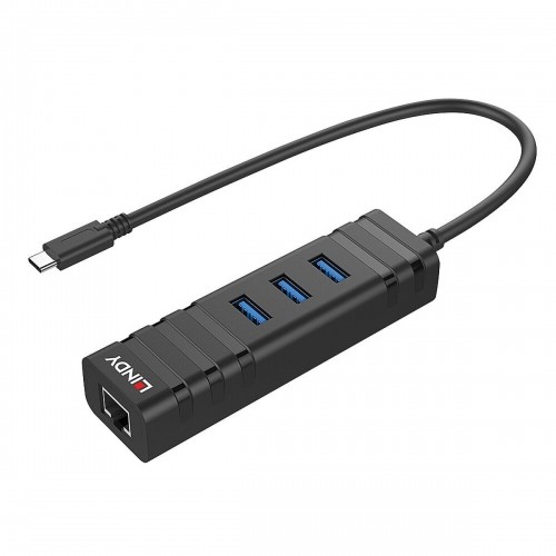 USB-разветвитель LINDY Чёрный image 1