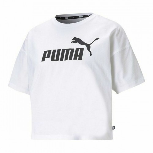 Sieviešu Krekls ar Īsām Piedurknēm Puma Balts XS (XS) image 1