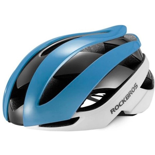 Rockbros bicycle helmet 10110004004 size M - blue and white image 1