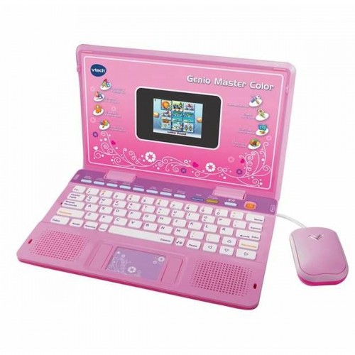 Toy computer Vtech Genio Master Color ES-EN 18 x 27 x 4 cm Розовый image 1