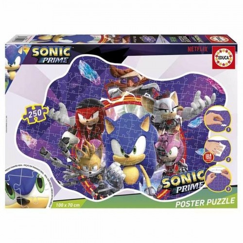 4 Pužļu Komplekts Sonic Prime 250 Daudzums image 1