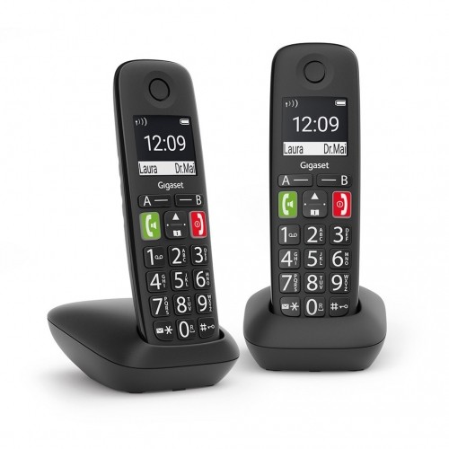 Gigaset Telefon bezprzewodowy E290 Duo Black image 1