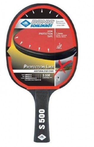 Rakietka, paletka do ping ponga, tenisa DonicProtection Line S500 image 1