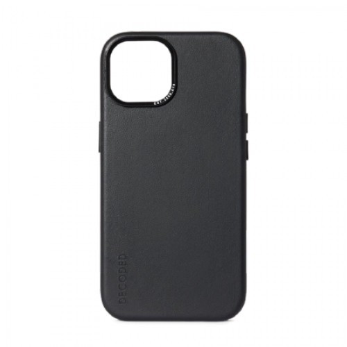 Decoded Leather Case with MagSafe for iPhone 15 Plus - black image 1