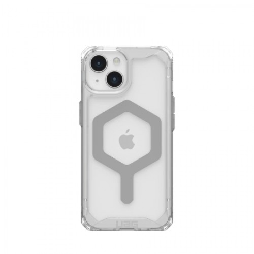 UAG Plyo Magsafe case for iPhone 15 - transparent and gray image 1