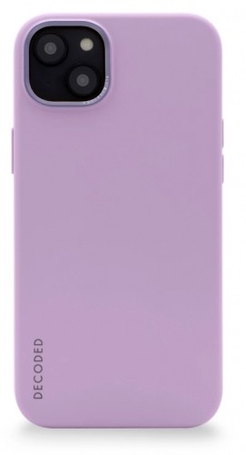 Decoded Silicone Case with MagSafe for iPhone 14 Plus - purple image 1
