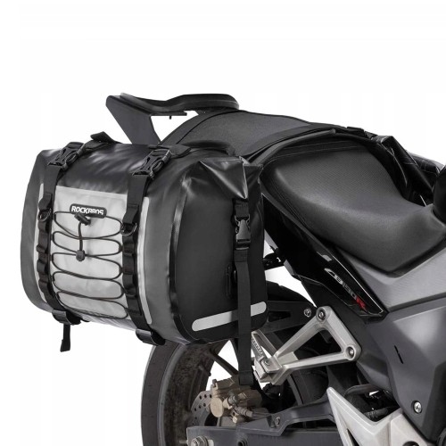 Rockbros AS-010BGR motorcycle bag, waterproof - gray image 1