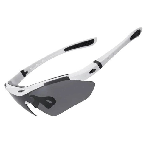Rockbros 10142 photochromic UV400 cycling glasses - white image 1