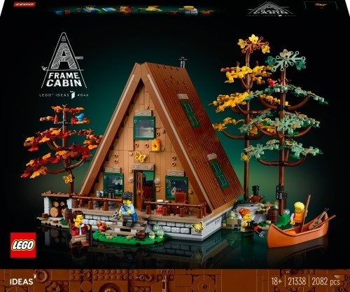 21338 LEGO® Ideas Trijstūrveida namiņš image 1