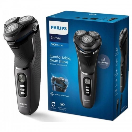 Philips   Philips Wet or Dry electric shaver S3343/13, Wet&Dry, PowerCut Blade System, 5D Flex Heads, 60min shaving / 1h charge, 5min Quick Charge image 1