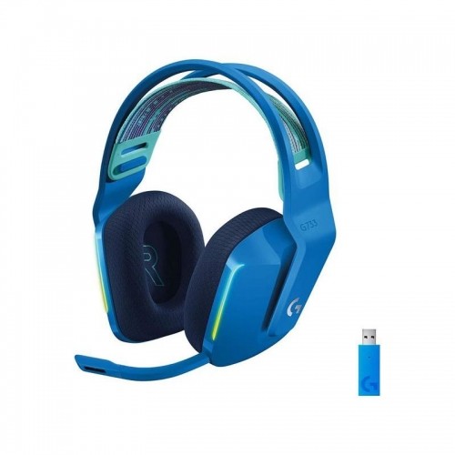 Logilink   Logitech Lightspeed Gaming Headset G733 blue image 1