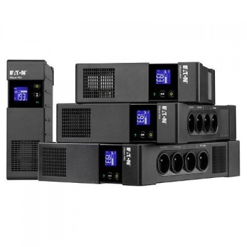 Eaton   850VA/510W UPS, line-interactive, DIN 3+1 image 1
