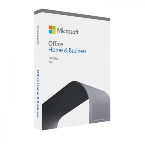 Microsoft   Microsoft Office Home and Business 2021 T5D-03511 FPP, 1 PC/Mac user(s), EuroZone, English, Medialess, Classic Office Apps image 1