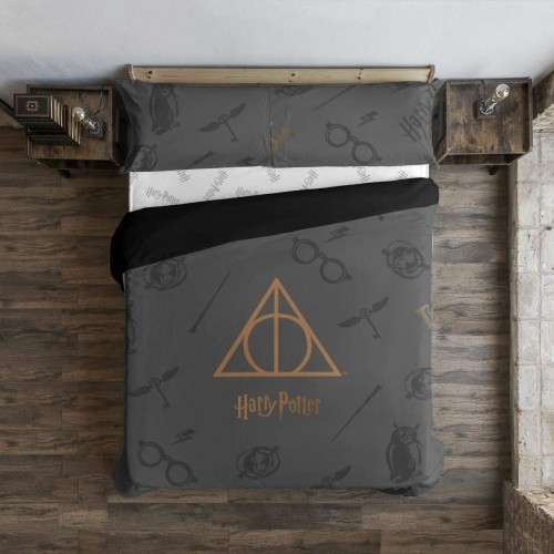 Ziemeļu pārvalks Harry Potter Deathly Hallows Daudzkrāsains 200 x 200 cm Gulta 120 image 1
