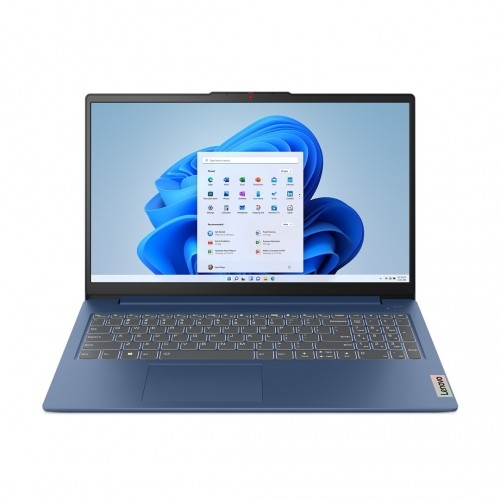Lenovo IdeaPad Slim 3 Laptop 39.6 cm (15.6") Full HD Intel Core i3 N-series i3-N305 8 GB LPDDR5-SDRAM 512 GB SSD Wi-Fi 5 (802.11ac) Windows 11 Home Blue image 1