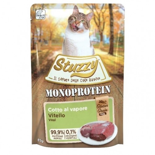 Agras Pet Foods STUZZY Monoprotein Veal - wet cat food - 85 g image 1