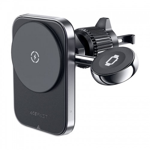 Wireless charging car holder 2in1 Acefast D18 (black) image 1