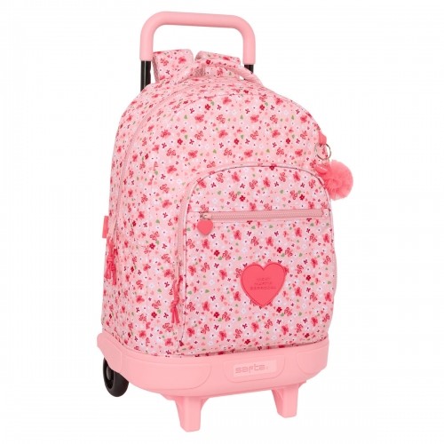 Vicky MartÍn Berrocal Школьный рюкзак с колесиками Vicky Martín Berrocal In bloom Розовый 33 X 45 X 22 cm image 1